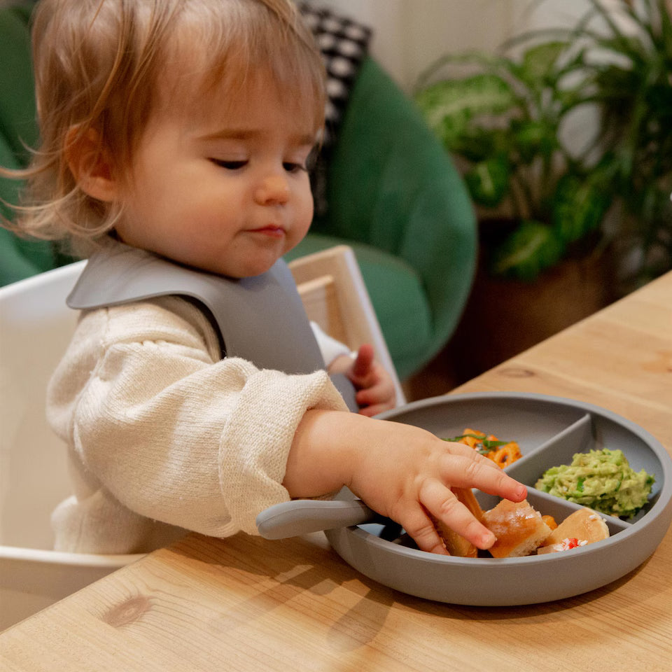 8PCS BPA Free Silicone Baby Feeding set