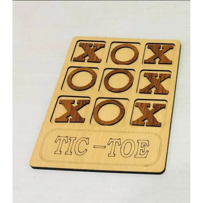 Wooden Tic-Tac-Toe Games Toys For Kids.