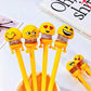 1 Pcs Funny Emoji Bouncing Heads Gel Pen(Random Design)