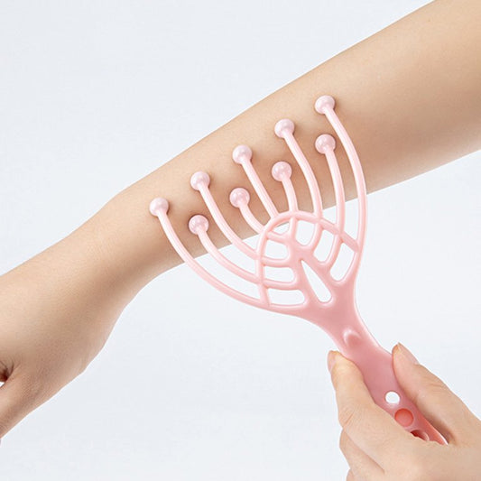 9 Prong Head Massager For Stress Relief & Relaxation