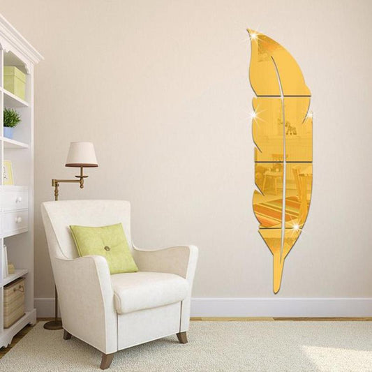  Acrylic Feather Mirror