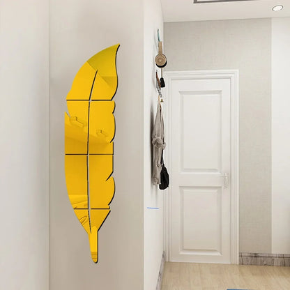  Acrylic Feather Mirror