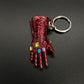 1Pcs Avenger's Thanos Hand Keychain