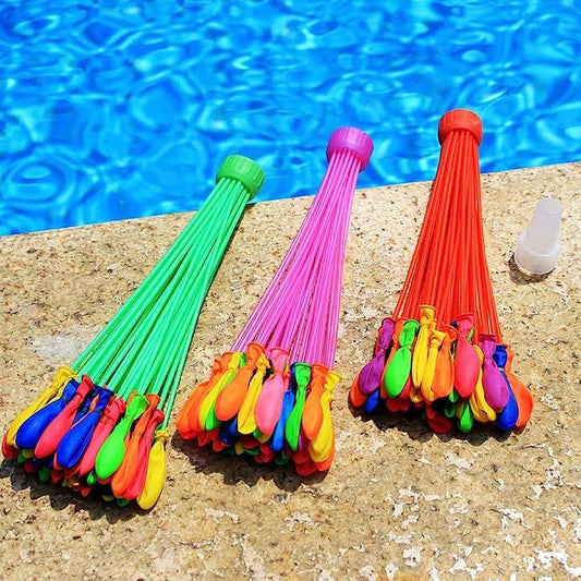 Bunch Of 37 Automatic Fill and Tie Magic Water Balloons