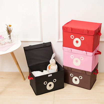 Cartoon Bear Foldable Storage Box