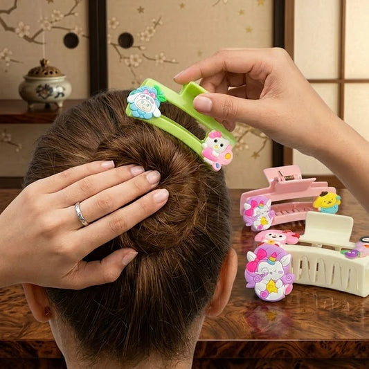  1Pcs Character Hair Clip
