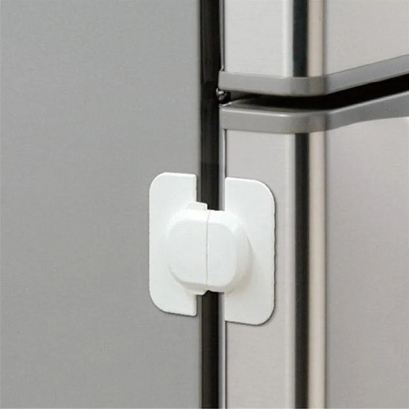 Fridge Safety Side Door Lock Clip For Child Protection