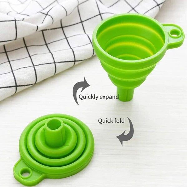 Collapsible Silicone Foldable Funnel – Online Shopping in Pakistan