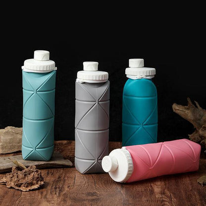 Collapsible Silicone Water Bottle, Home and Living 