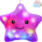 Creative Twinkle Star Pillows With Glowing LED Night Lights