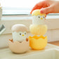 Cute Egg Kitchen Cleaning Brush Hot Pot Pan Sponge