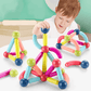 25-Piece Magnetic Building Sticks Set for Creative Play