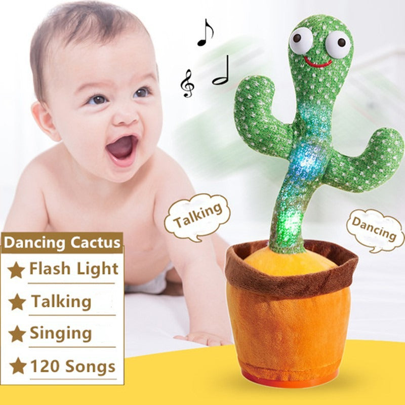 Dancing Cactus Talking Singing Kids Toys
