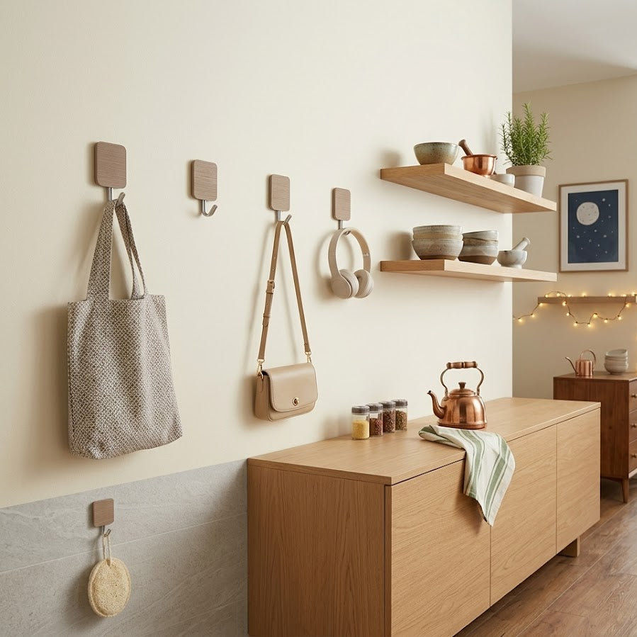 Decorative Wall Hooks for Home Organization
