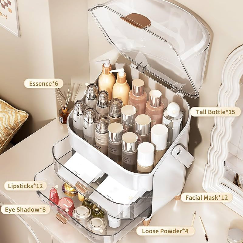 Dressing Case Organizer, Jewelry & Cosmetic Organizer 