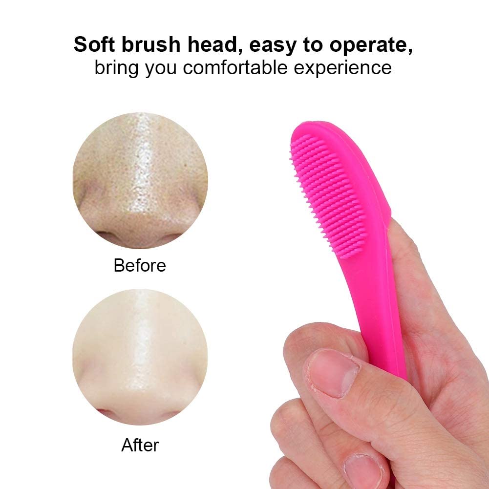 Soft Silicone Finger Face Scrubber Brush, Under One Dollar 