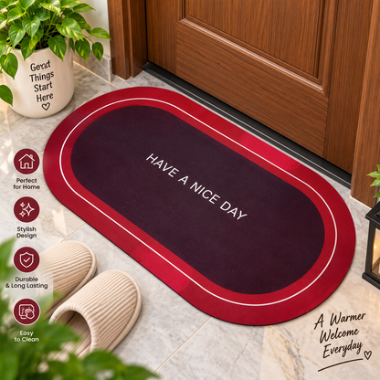 Floor Mat – Stylish Anti-Slip Mat for Bathroom, Bedroom & Entrance