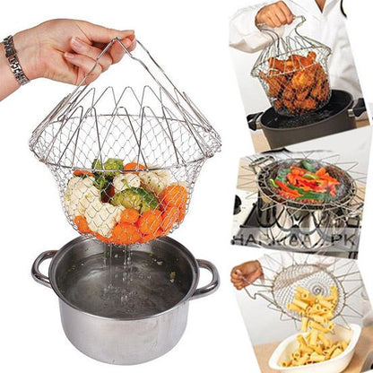 Foldable Chef Basket Kitchen Accessories 