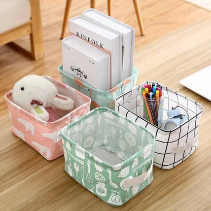 Foldable Storage Organizing Basket.
Under One Dollar