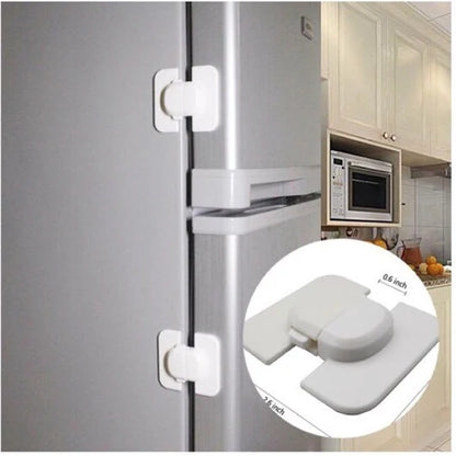 Fridge Safety Side Door Lock Clip For Child Protection