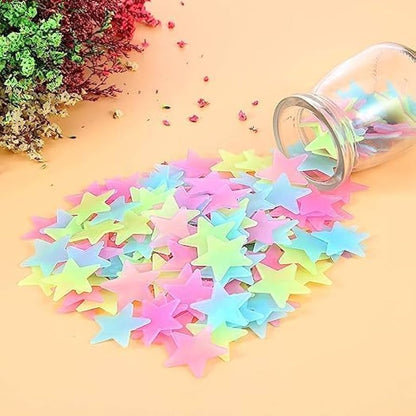 100Pcs Self Adhesive Decorative Stars, Under One Dollar

