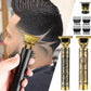 Gold Metal Rechargeable Electric Hair Barber Trimmer For Men