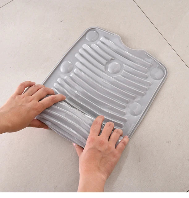 Portable Household Non-Slip Silicone Washboard