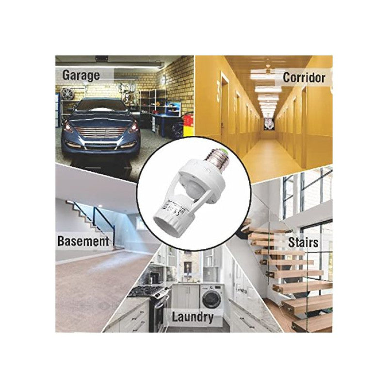 Infrared Sensor Bulb Holder Motion Activated Automatic Light Socket
