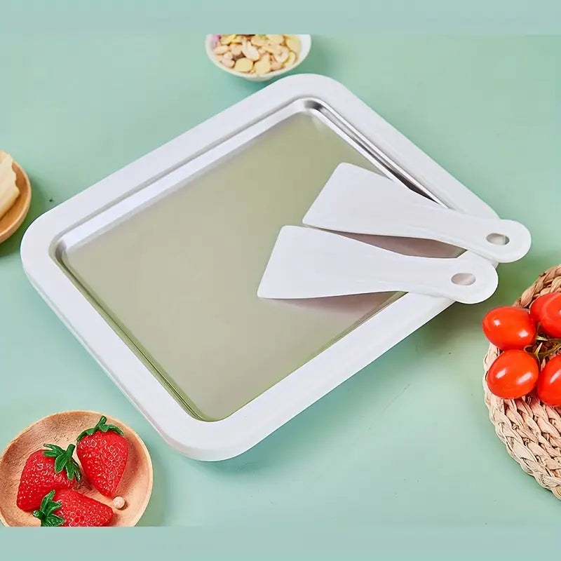 Instant Ice Cream Maker Tray, Kitchen Accessories