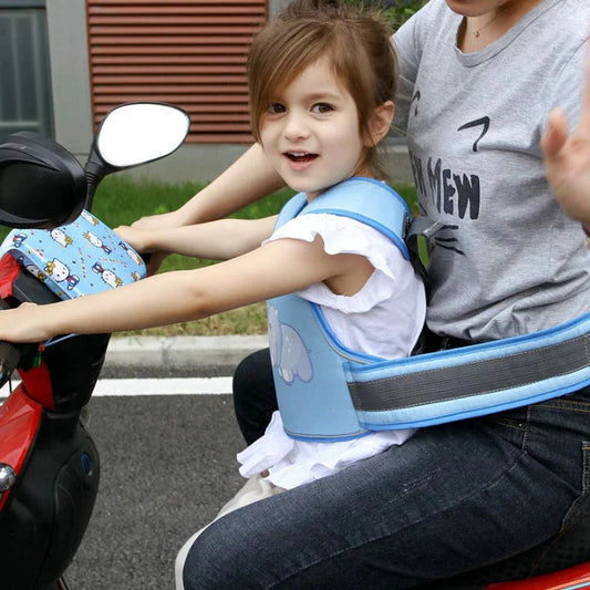 Kids Adjustable Bicycle Safety Harness Strap For Secure Riding