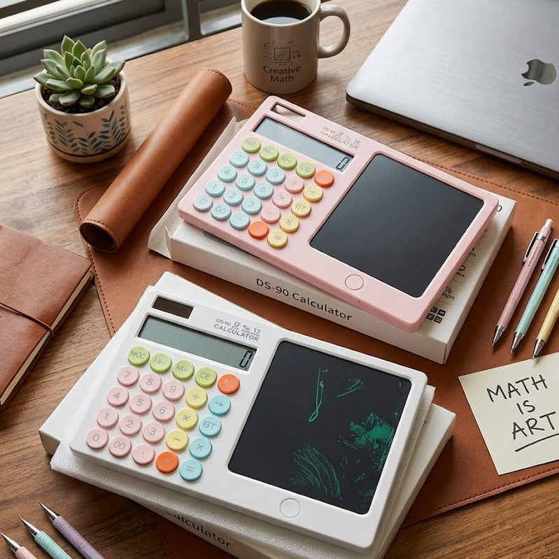 LCD Calculator With Built In Notepad
