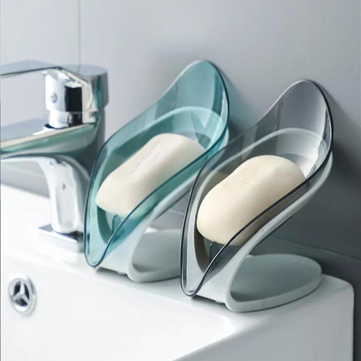 Leaf Shape Smart Soap Holder