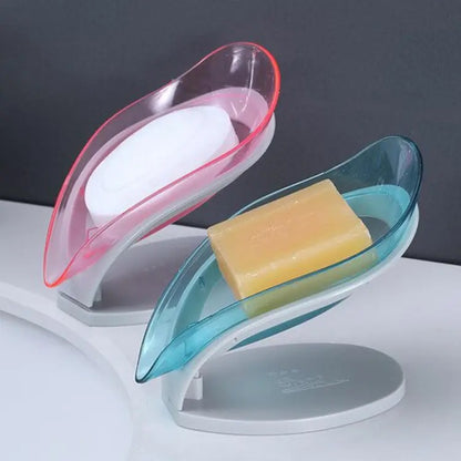 Leaf Shape Smart Soap Holder