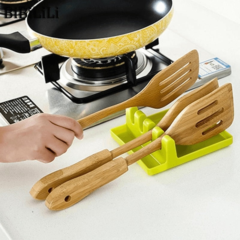 1 PC Lid and Spoon Rest Kitchen Organizer