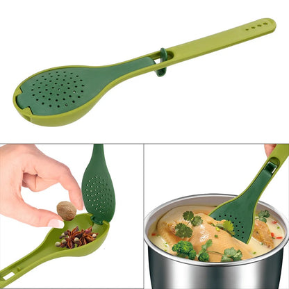 Long Handle Multi-purpose Condiment Filter Spoon