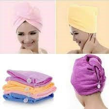 Head Hair Dry Towel Wrap