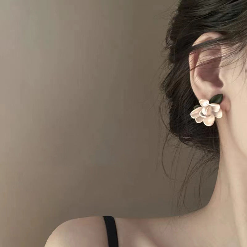 Magnolia Acrylic Flower Earrings