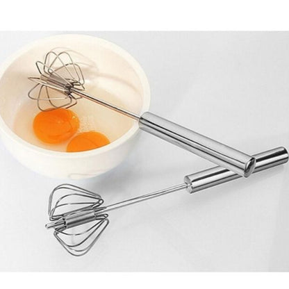 Semi Automatic Egg Beater Whiskers  Hand Push Mixer