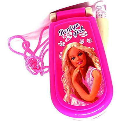 Mini Flap Style Barbie Musical Mobile Phone Toy