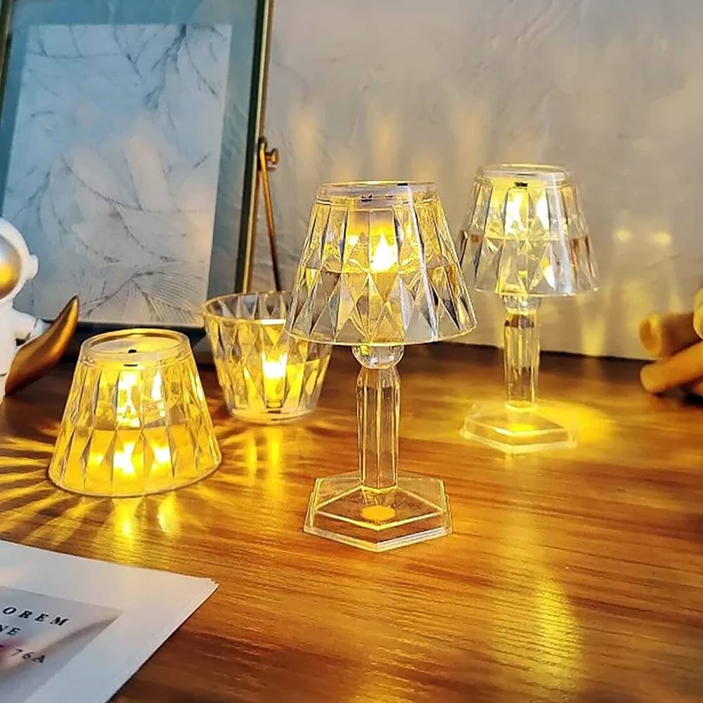 Mini Crystal Table Lamp
Home and Living 