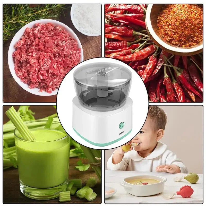 Mini Food Processor, Kitchen Accessories 