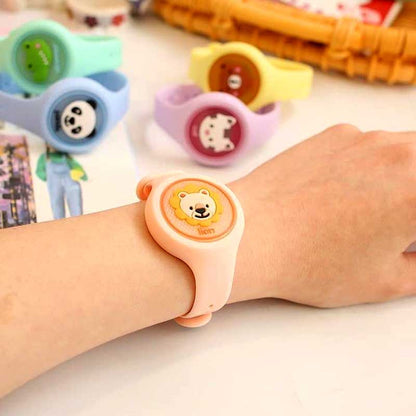 Kids Mosquito Repellent Watch With Led Lights(Random Design)