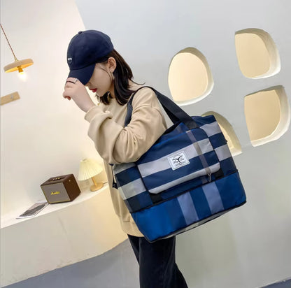 Multicolor Expandable Bag