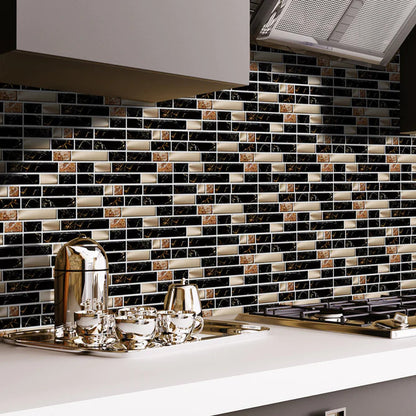 New 24Pcs Brick Tile Stickers