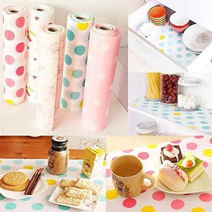 1 Roll Non Slip Kitchen Drawer Shelf Mat