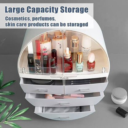Oval Shaped Cosmetic Organizer, Jewerly and Cosmetic Organizer 