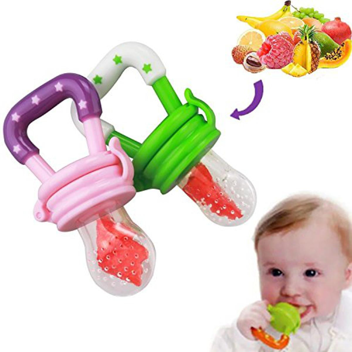 Fruitful Beginnings: Infant Fruit Feeder Pacifiers
Under One Dollar