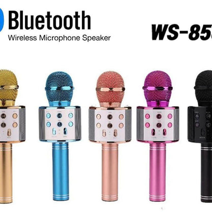 Portable Bluetooth Speaker with Microphone Set