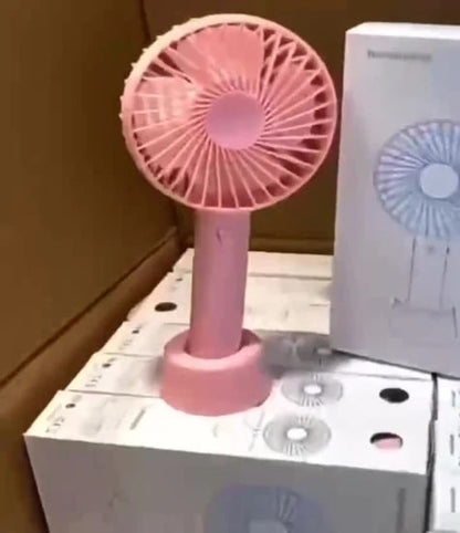 Portable Mini Handheld USB Rechargeable Cooling Fan