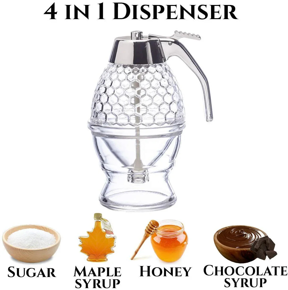 Premium Honey Serving Bottle